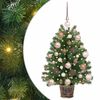 vidaXL &Aacute;rbol de Navidad artificial con 150 LED Verde 75 cm PE y PVC