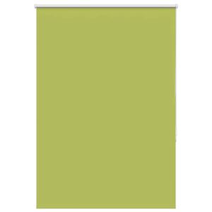 vidaXL Estor Enrollable Opaco hojas verde 110x130cm Tela Ancho 105,7cm