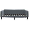 vidaXL Sof&aacute; cama terciopelo gris oscuro 90x190 cm