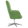 vidaXL Sill&oacute;n de relax de terciopelo verde claro