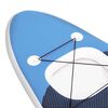 vidaXL Set de tabla de paddle surf hinchable azul marino 360x81x10 cm