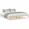 vidaXL Cama extralarga sin colchón madera maciza de pino 180x210 cm
