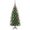 vidaXL &Aacute;rbol de Navidad artificial con 150 LED Verde 120 cm PE y PVC