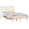 vidaXL Estructura de cama madera maciza 120x190 cm