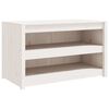 vidaXL Muebles de cocina de exterior MEPPEL 2 pzas madera maciza pino blanco