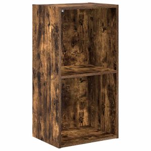 vidaXL Estanter&iacute;a madera de ingenier&iacute;a roble ahumado 40x30x77 cm