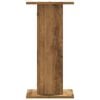 vidaXL Soportes de plantas 2 uds madera roble artisian 30x30x60 cm