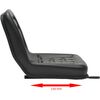 vidaXL Asiento de tractor universal negro