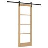 vidaXL Puerta Corredera Natural 73,5 x 198,5 cm