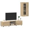 vidaXL Conjunto de mueble de TV con caj&oacute;n FLORIN Roble Sonoma