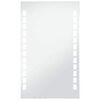 vidaXL Espejo de pared de ba&ntilde;o con LED 60x100 cm