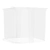 vidaXL Mosquitera colgante 156 malla blanca 220x180x180 cm