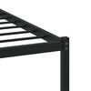 vidaXL Estructura cama con cabecero sin colch&oacute;n marr&oacute;n roble 75x190 cm