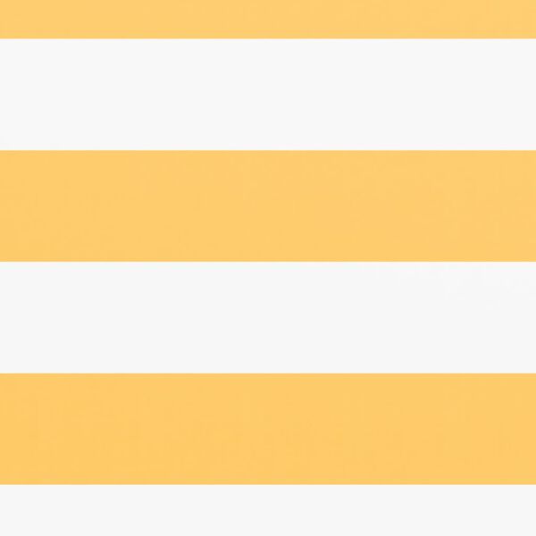 vidaXL Toldo para balc&oacute;n tela oxford blanco y amarillo 75x300 cm