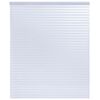 vidaXL L&aacute;mina de ventana esmerilada patr&oacute;n de rayas PVC 60x500 cm