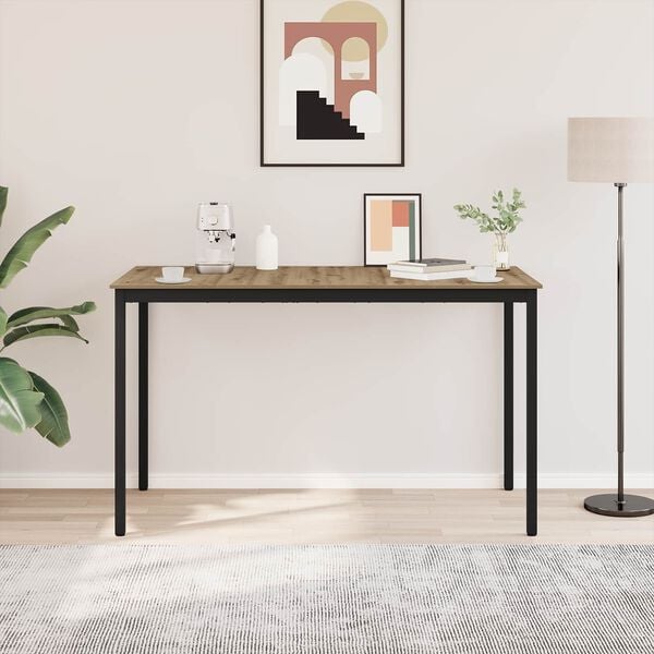 vidaXL Mesas de comedor Madera de ingenier&iacute;a