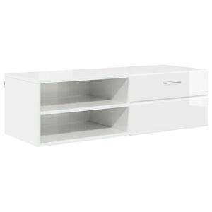 vidaXL Armario de Madera 100,5 x 39 x 30 cm brillante