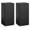 vidaXL Fundas sillas jard&iacute;n 2 uds 8 ojales polietileno 75x70x140 cm
