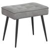 vidaXL Sill&oacute;n de relax con reposapi&eacute;s terciopelo gris claro