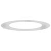 vidaXL adecuado para Anillo de &Aacute;rbol Plano Plateado &Oslash;60/90 cm