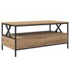 vidaXL Mesa de Caf&eacute; with Drawer Roble artisan 100 x 51 x 45 cm
