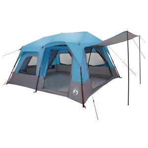 vidaXL Tienda Instant&aacute;nea 8 persona Azul
