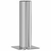 vidaXL Extensi&oacute;n de Cabeza de Chimenea Plateado 24 x 24 x 50 cm