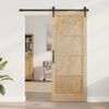 vidaXL Puerta Interior ORKDAL Marr&oacute;n 83 x 211 cm Madera contrachapada