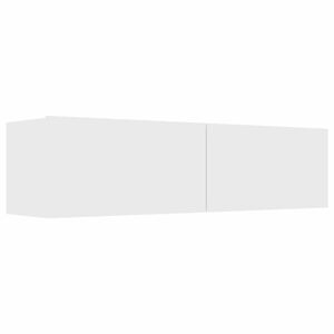 vidaXL Mueble de TV madera de ingenier&iacute;a blanco 120x30x30 cm