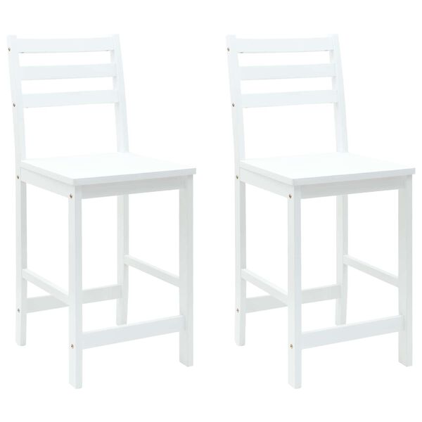vidaXL Sillas de comedor 2 pcs 40 x 47,5 x 99,5 cm
