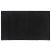 vidaXL Felpudo de fibra de coco negro 90x150 cm