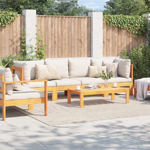 vidaXL Alfombras de &aacute;rea Cuadrado PALMERAS Beige 240 x 240 cm