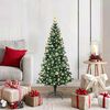 vidaXL Árbol de Navidad Artificial Preiluminado Verde 120 cm