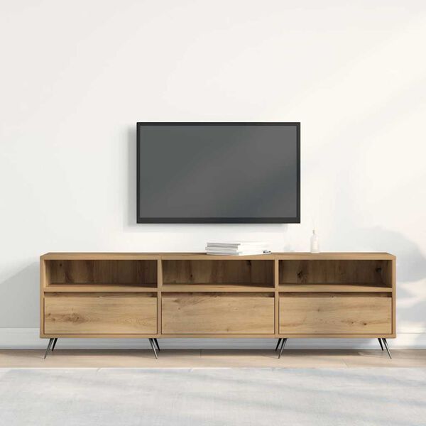 vidaXL Gabinete de TV Roble artisan 150 x 30 x 44,5 cm