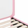 vidaXL Estructura de cama para niños pequeños con cabecera Rosa