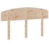 vidaXL Cabecero de madera maciza de pino 140 cm