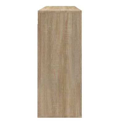 vidaXL Armario de pared madera contrachapada roble sonoma 80x33x80 cm