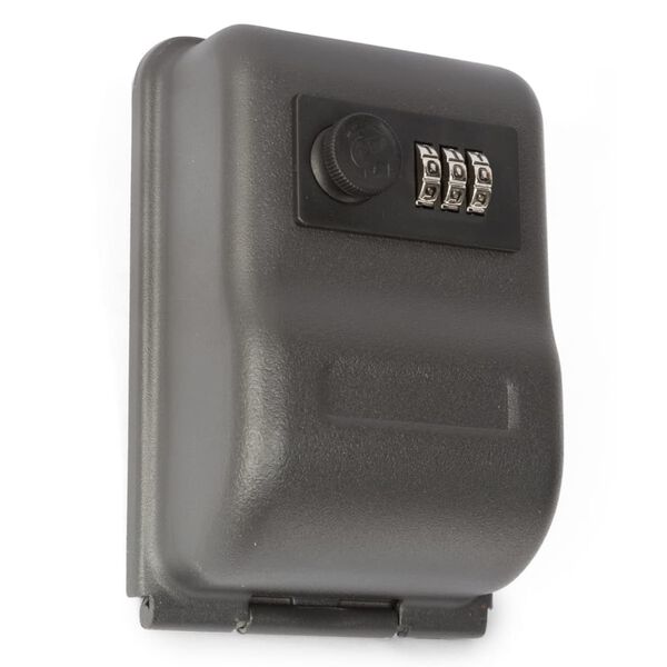 Perel Caja fuerte para llaves de pared 10x14,6x5,8 cm