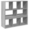 vidaXL Estanter&iacute;a/divisor de espacios gris Sonoma 100x33x94,5 cm