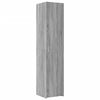 vidaXL Armario estrecho madera ingenier&iacute;a gris Sonoma 40x42,5x225 cm