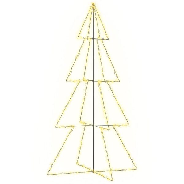 vidaXL &Aacute;rbol de Navidad 360 luces LED interior y exterior 143x250 cm