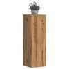 vidaXL Soportes para plantas 2 uds madera roble artisian 33x33x100 cm
