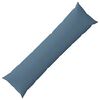 vidaXL Funda de almohada HEERLEN Azul jeans 40 x 145 cm Tela