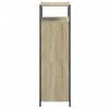vidaXL Zapatero de madera de ingenier&iacute;a roble Sonoma 60x34x112 cm