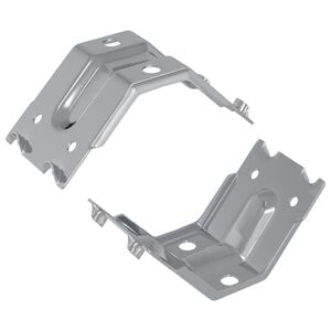 vidaXL Soporte 2 Recubierto de zinc 106 x 55 x 1,5mm Acero