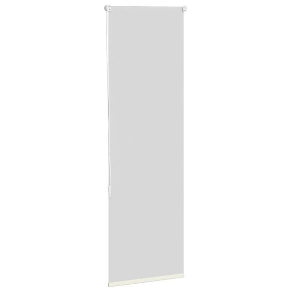vidaXL Estor Enrollable Opaco Blanco Roto 60x175 cm Tela Ancho 55,7 cm