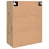vidaXL Armario de pared 2 pcs Roble artesanal 69,5 x 34 x 90 cm