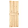 vidaXL Puerta NARVIK Natural 80 x 210 cm Madera de Pino S&oacute;lido