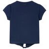 Camiseta infantil azul marino 116