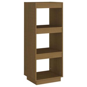 vidaXL Estanter&iacute;a/divisor de espacios madera pino marr&oacute;n miel
